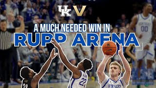 Kentucky got revenge on Vanderbilt in front of another sold out Rupp Arena crowd | KSR RoadTrips