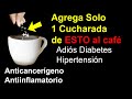 Agrega solo 1 cucharada a tu café ! Así serás más sano