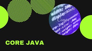 Session 12 Core Java 26 Nov