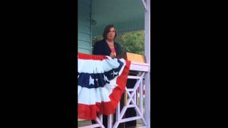 April Freeman Election Speech