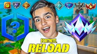 Unranked zu Unreal Reload SPEEDRUN..! 🤯🔥(Fortnite Ranked)