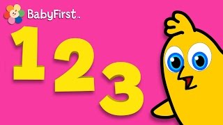 Aprendizaje de Números y Palabras | Clase BabyFirst para niños - Volumen 1 | 30 minutos