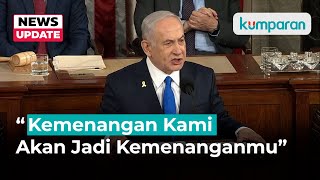 Pidato di Kongres AS, Netanyahu Yakin Menang Total di Gaza