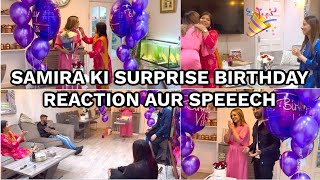 A BIG SURPRISE FOR SAMIRA!🎉|| SAMIRAS BIRTHDAY SPEECH 👏|| GIFTS FROM ALL THE FAMILY 🎁