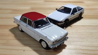 アシェット　国産名車プレミアムコレクション　PRINCE　SKYLINE　2000GT-B　　TOYOTA　SPRINTER　TRUENO　AE86