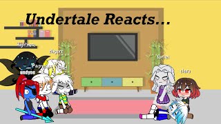 Undertale reacts to: Sans VS. Jevil