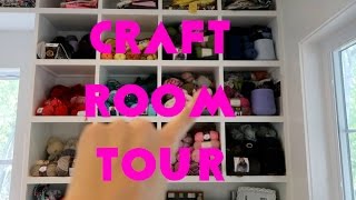 Kristy Glass Knits: Craft Room Tour