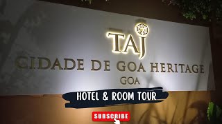 Taj Cidade De Goa Heritage | Hotel Tour | Room Tour | Things To Do | Private Beach Tour