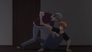 kyo and yuki fights and admitted what they feel about each other |fruits basket  3x10