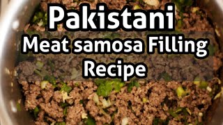 Meat Samosa Filling recipe