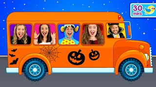 Wheels on the Bus (Halloween) & More Halloween Nursery Rhymes