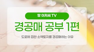 경매,  공매 공부 1편 - 도로에 접한 소액토지(과소토지)를 입찰하는 이유