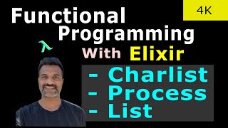 14 - Data Types - Charlist, Process & Lists In Elixir | Full Course - Complete Beginner Tutorial