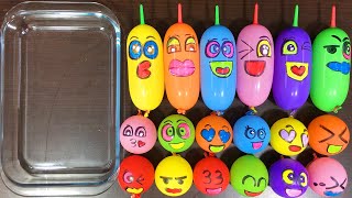 Making CLEAR SLIME With FUNNY BALLOONS!! Satisfying Slime Video Series #13