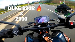 KTM 890 DUKE R x Z900 | Pasto - Pedregal