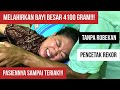 PENCETAK REKOR!!! BAYI LAHIR NORMAL DENGAN BERAT 4100 GRAM DI KLINIK BIDAN NILUH NARIATI