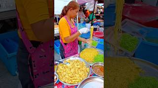 Red Pork Wonton Noodles | บะหมี่เกี๊ยวหมูแดง ตลาดนัดวัดท่าพระ กรุงเทพ