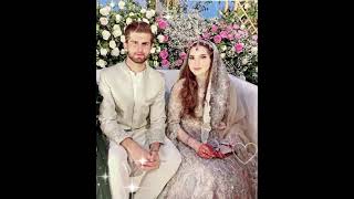 Shaheen shah and Anshra Afridi  Nikkah pictures❤️🌸