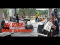 Cek sound OM KEN AROCK bersama ER sound sistem di alun-alun kota Madiun