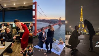 SURPRISE PROPOSAL THAT WILL MAKE YOU CRY💍 TIKTOK COMPILATION