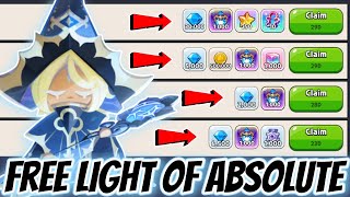 FREE LIGHT OF ABSOLUTE 😱 Claim Now in Cookie Run Kingdom!