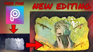 How to paste our photo on free gloo wall || PicsArt Photo editing || free fire Global photo editing
