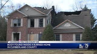 Body found inside burned home in Cumberland County