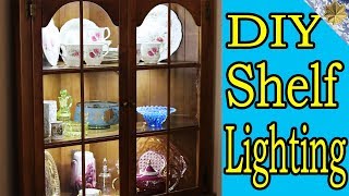 How To Install LED Strip Lights | Hutch Lights | Under Cabinet Lights | Shelving Lights