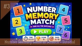 Number Memory Game in Scratch - Tutorial