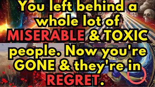 You left behind a whole lot of MISERABLE \u0026 TOXIC people. You DON'T PUT UP WITH BS.😳555, 1010, 411