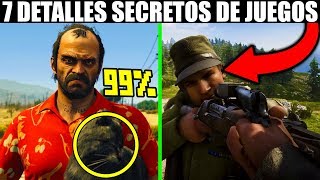 7 Detalles Secretos en Videojuegos que NO Notaste