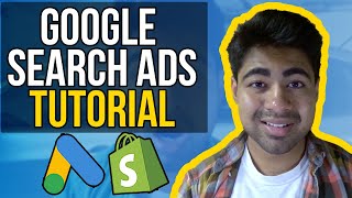 Google Search ADs Tutorial For Shopify Dropshipping | Step By Step