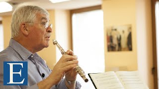 Rien de Reede Masterclass - Flute - Ibert: Concerto - Andante