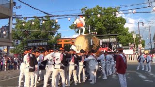 令和6年　堺市北区　金岡町盆踊り大会　1日目　【九頭神町】宮入り