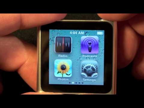 Apple iPod nano 2010 (6th Generation): Unboxing and Demo Apple iPod nano 2010 (6th Generation): Unboxing and Demo
