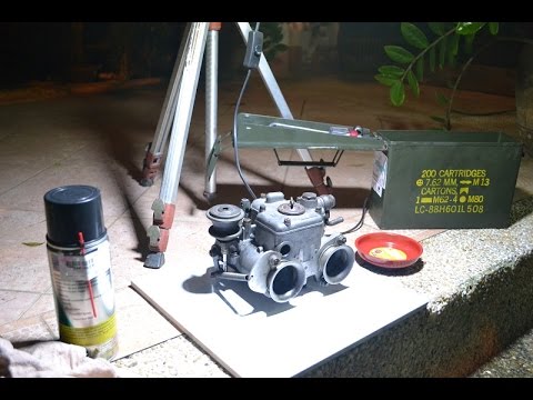 Weber 40 DCOE teardown and cleaning Weber 40 DCOE teardown and cleaning