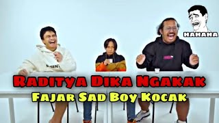 Download Mp3 Fajar Sadboy Vs Raditya Dika Ngakak Parah