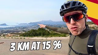 I ride some of the HARDEST climbs recommended by you...I loved it!