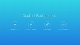 WordPress Gradient Backgrounds