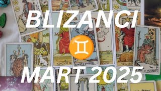 BLIZANCI ♊ Veliki uspeh donosi mnogo novca a možda i novu ljubav 💕✨💞 MART 2025. TAROT