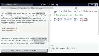 Lesson 23 | ES6 | Use * to Import Everything from a File