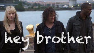 Hey Brother | Eliot, Hardison and Parker friendship