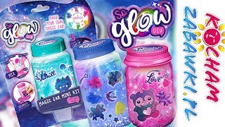 MAGICZNY ŚWIECĄCY SŁOICZEK 🌟 SO GLOW DIY 💡 Biedronka