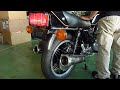 【moto joy】honda cbx1000 ＋ ノーマルマフラー（リプロ） の排気音