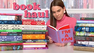 BIG book haul 📚 30+ books | new releases, Women's Prize for Fiction, Clothbound Classics