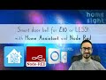How to make DIY Smart Doorbell with Home Assistant, Node Red and Sonoff RF Bridge for £10
