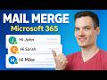 How to Mail Merge in Word, Excel & Outlook (Full Guide)