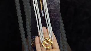 DIY pearl necklace| viral jewelry|trending jewellery| Heeramandi song|shining be