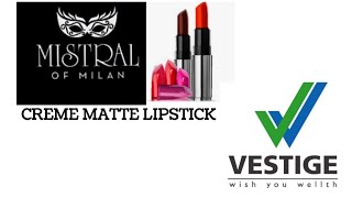 MISTRAL OF MILAN CREME MATTE LIPSTICK