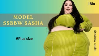 SSBBW Sasha X-Plus Model 🔥💋Plussize Fashion Models Biography |Bbw beauty Body positive |US instawiki